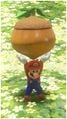 Mario holding a big seed.