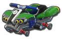 Luigi's Standard ATV body from Mario Kart 8