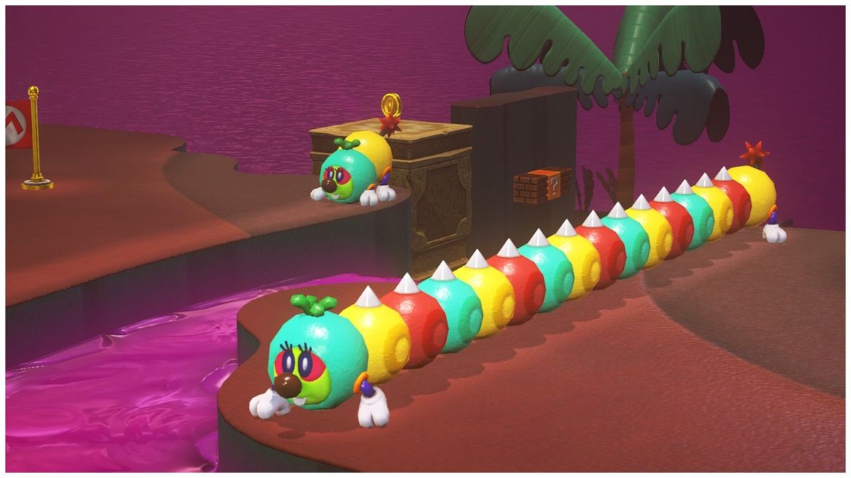 File:Tropical Wigglers.jpg - Super Mario Wiki, the Mario encyclopedia