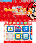 The Spotlight: Mario theme for the Nintendo 3DS's HOME menu