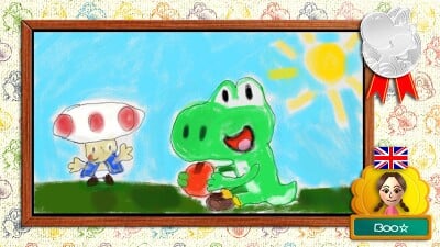 Art Academy SketchPad takes on Yoshi image