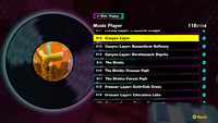 The disc for the song "Canyon Layer" in Donkey Kong Bananza