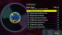 The disc for the song "Tempest Layer: Lava Lake" in Donkey Kong Bananza