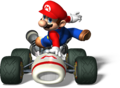 Mario in his B Dasher