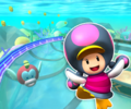 The course icon with Penguin Toadette