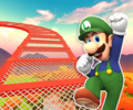 The course icon of the T variant with Luigi (Classic)