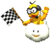 Lakitu's sprite in Mario Kart 64
