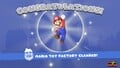 End screen of Mario Toy Factory