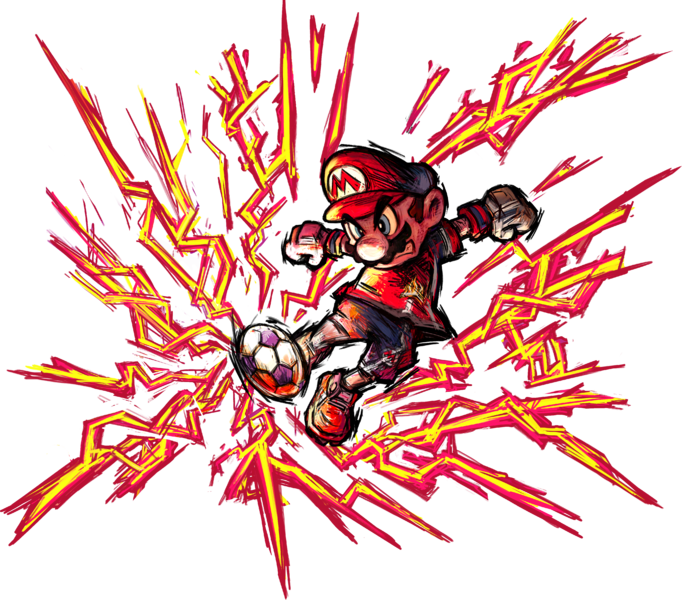 File:Mario Promo - Super Mario Strikers.png