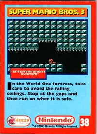 One of the Nintendo Collector Cards