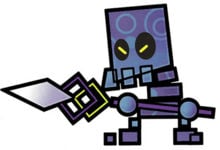 Official artwork of a Skellobit.