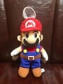 A plushie of Mario and F.L.U.D.D. from Super Mario Sunshine by San-ei