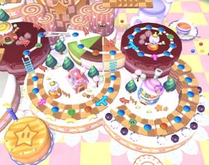 The Story Mode's Sweet Dream Board in Mario Party 5