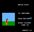 Continue screen (2P Match Play)