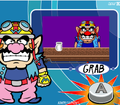 Screenshot of a Flash game promoting the game