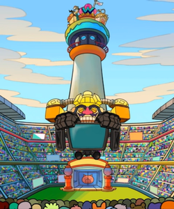 Diamond City Stadium in WarioWare Gold