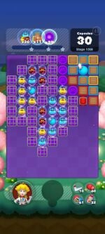 Stage 1058 from Dr. Mario World