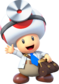 Artwork of Dr. Toad from Dr. Mario World