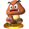 A Big Goomba from Super Smash Bros. for Nintendo 3DS