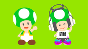 Artwork used for Nintendo in Japan's topic about Kinopio-kun
