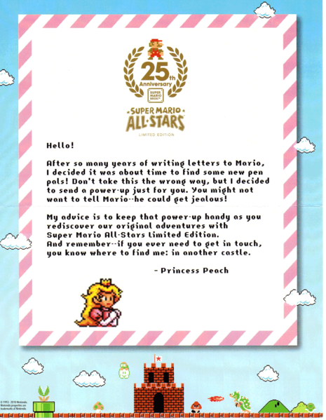 File:Letter from Peach 25th Anniversary.png