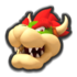 Bowser's head icon in Mario Kart 8
