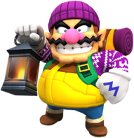 Wario's Hiker and Cowboy outfits in Mario Kart Tour