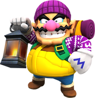 Wario's Hiker and Cowboy outfits in Mario Kart Tour