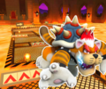 GBA Bowser's Castle 3 from Mario Kart Tour