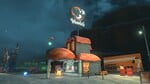 A Yoshi's drive-through near Bowser's Castle