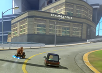 Bayside Coffee in Mario Kart World