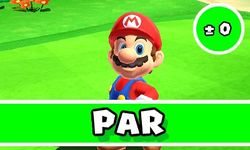 Mario receiving a Par