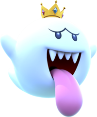 Artwork of King Boo in Mario Party: Star Rush