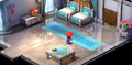 The luxury suite in the remake