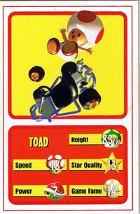 One of the Nintendo All-Star Battle Cards