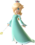 Super Mario Galaxy promotional artwork: Rosalina with her wand held.