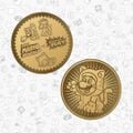 EB Games exclusive double-sided themed coin