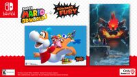 GameStop poster promotion for Super Mario 3D World + Bowser's Fury
