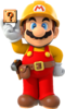 Official artwork of Builder Mario from Super Mario Maker.