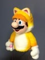 Photo of the Cat Mario puppet for The Cat Mario Show, from the official website for TAKAHASHI ART Inc.
