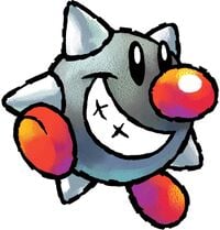 Artwork of a Tap-Tap in Yoshi Topsy-Turvy (later reused for Yoshi's Island DS)