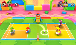 Badminton Bash from Mario Party: The Top 100