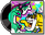 The record case (not the actual record) 18 x 13 in WarioWare Gold.
