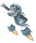 Artwork of Wrinkly Kong from Donkey Kong: Barrel Blast