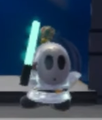 A Rush Heyho with a space sword