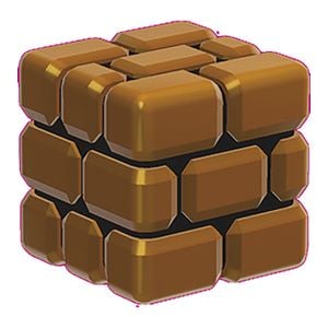 A Big Block from Super Mario 3D World.