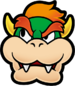 A cutout of Bowser's face. Credit to Lakituthequick (talk) for cropping this for me.