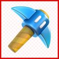 Picture of a Super Pickaxe, shown with answer 2 of question 1 in Captain Toad: Treasure Tracker Nintendo Switch Personality Quiz