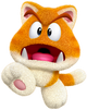 Artwork of Cat Goomba from Super Mario 3D World.