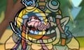 The Wario-themed target reminding Lulu of Wario